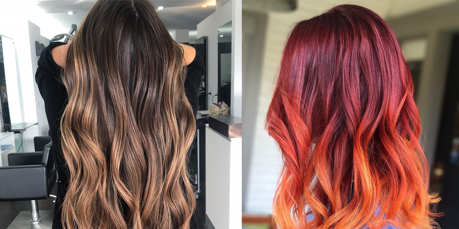 Der Unterschied zwischen Balayage und Ombré