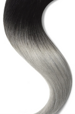 Tape In Extensions - Ombre #1B/Grey