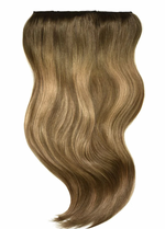 Clip In Extensions - Mix Brown Cappuccino