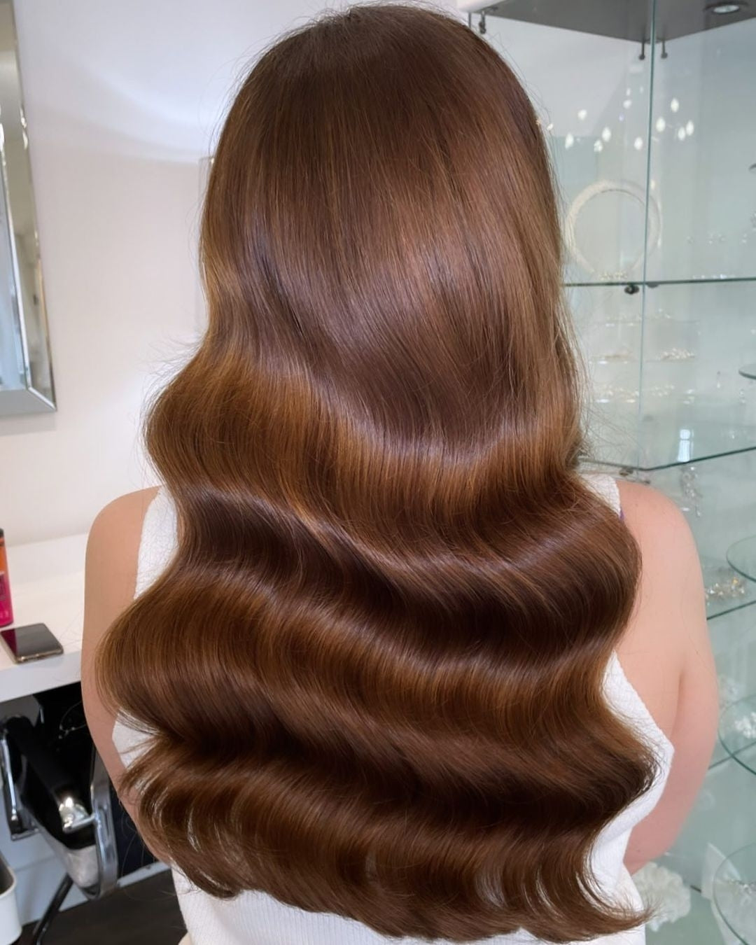 Clip In Extensions - Haselnussbraun #6 - Haarkrönung