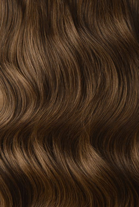 Clip In Extensions - Haselnussbraun #6 - Haarkrönung